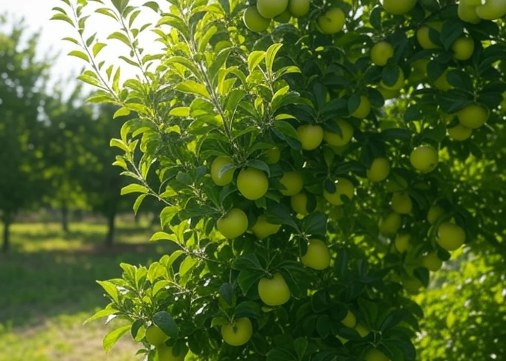 Fruit-bearing tree symbolizing faith